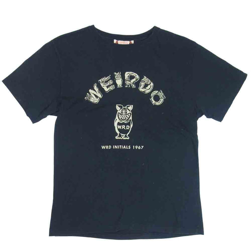 WEIRDO ウィアード GLAD HAND グラッドハンド ロゴ モンスター Tシャツ 半袖 ブラック系 M【中古】