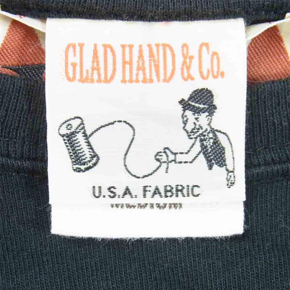 WEIRDO ウィアード GLAD HAND グラッドハンド ロゴ モンスター Tシャツ 半袖 ブラック系 M【中古】