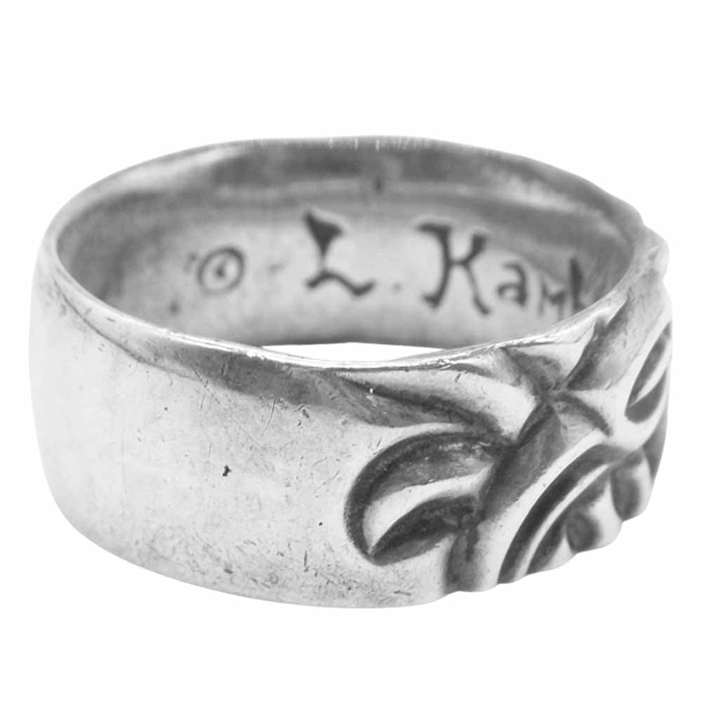 LEONARD KAMHOUT レナードカムホート グロー リング アメリカ製 シルバー系 24号【中古】