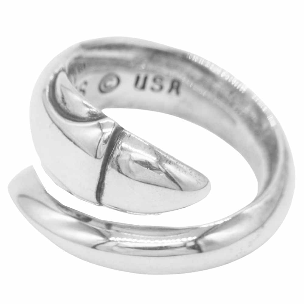 LONE ONES ロンワンズ SNAKE BIRD RING スネークバード リング アメリカ製 シルバー系 13号【中古】