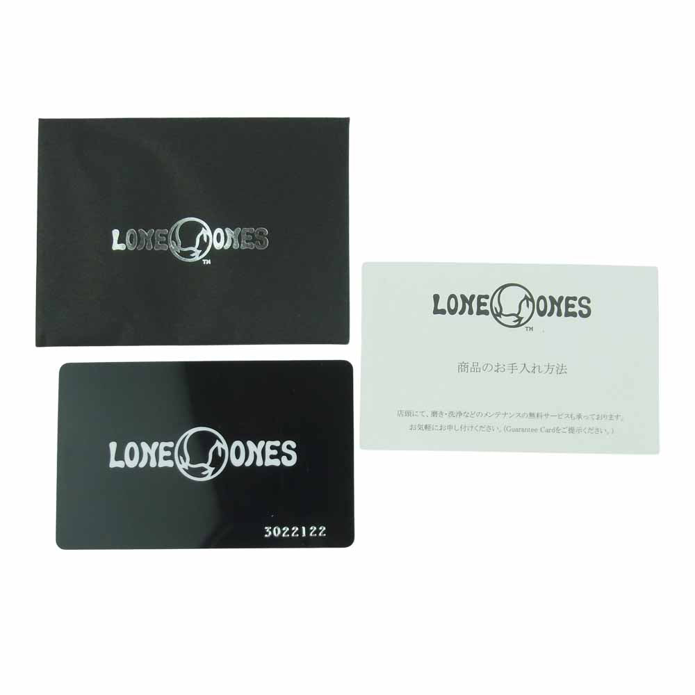 LONE ONES ロンワンズ 販売証明書付属 MF Key Clasp: Swan Clip Large with Crane Bell Medium スワンクリップ キークラスプ L クレーンベル M キーチェーン シルバー系【中古】