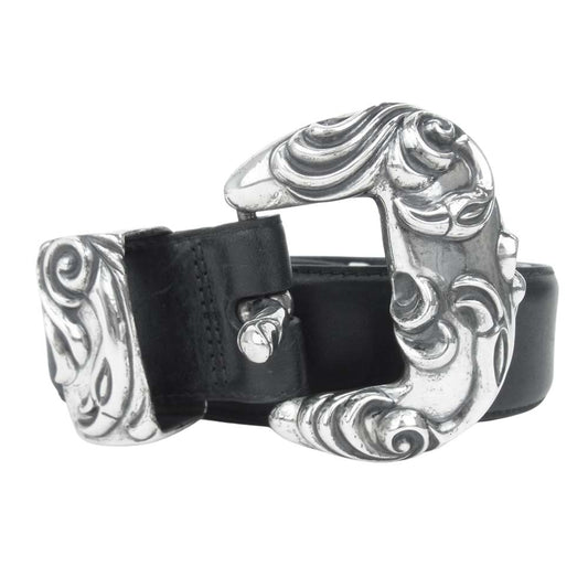 LONE ONES ロンワンズ 国内正規店ギャランティカード付属 KING CRANE BELT キング クレーン ベルト ブラック系【中古】