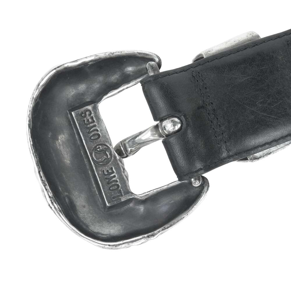 LONE ONES ロンワンズ 国内正規店ギャランティカード付属 KING CRANE BELT キング クレーン ベルト ブラック系【中古】