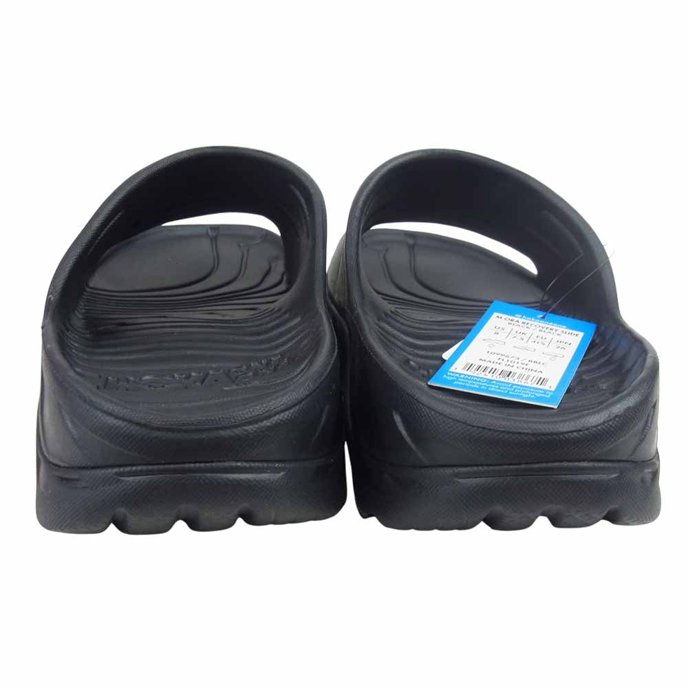 HOKA ONE ONE ホカ オネオネ 1099673 ORA RECOVERY SLIDE オラ リカバリー スライド サンダル 26cm ブラック ブラック系 26cm 【新古品】【未使用】【中古】