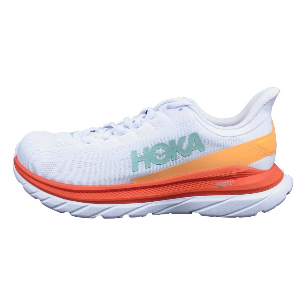 HOKA ONE ONE ホカ オネオネ 1113528 MACH 4 マッハ ホワイト 28cm ホワイト系 28cm【新古品】【未使用】【中古】