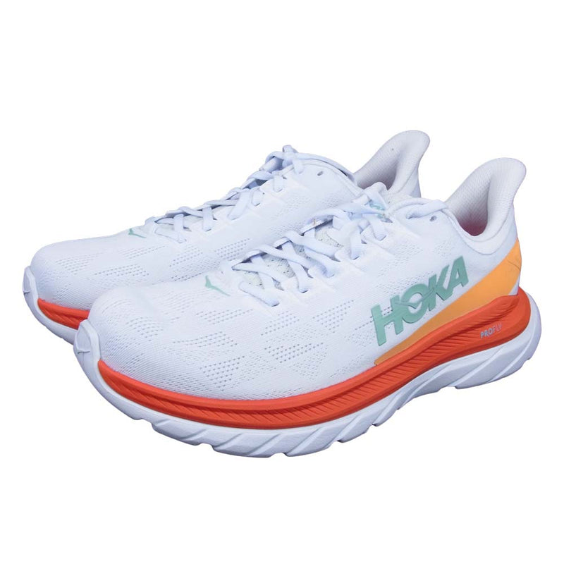 HOKA ONE ONE ホカ オネオネ 1113528 MACH 4 マッハ ホワイト 28cm ホワイト系 28cm【新古品】【未使用】【中古】