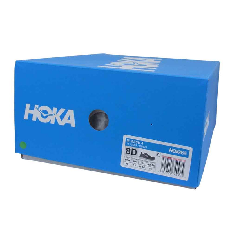 HOKA ONE ONE ホカ オネオネ 1113528 MACH 4 マッハ ブラック ブラック系 26㎝【新古品】【未使用】【中古】