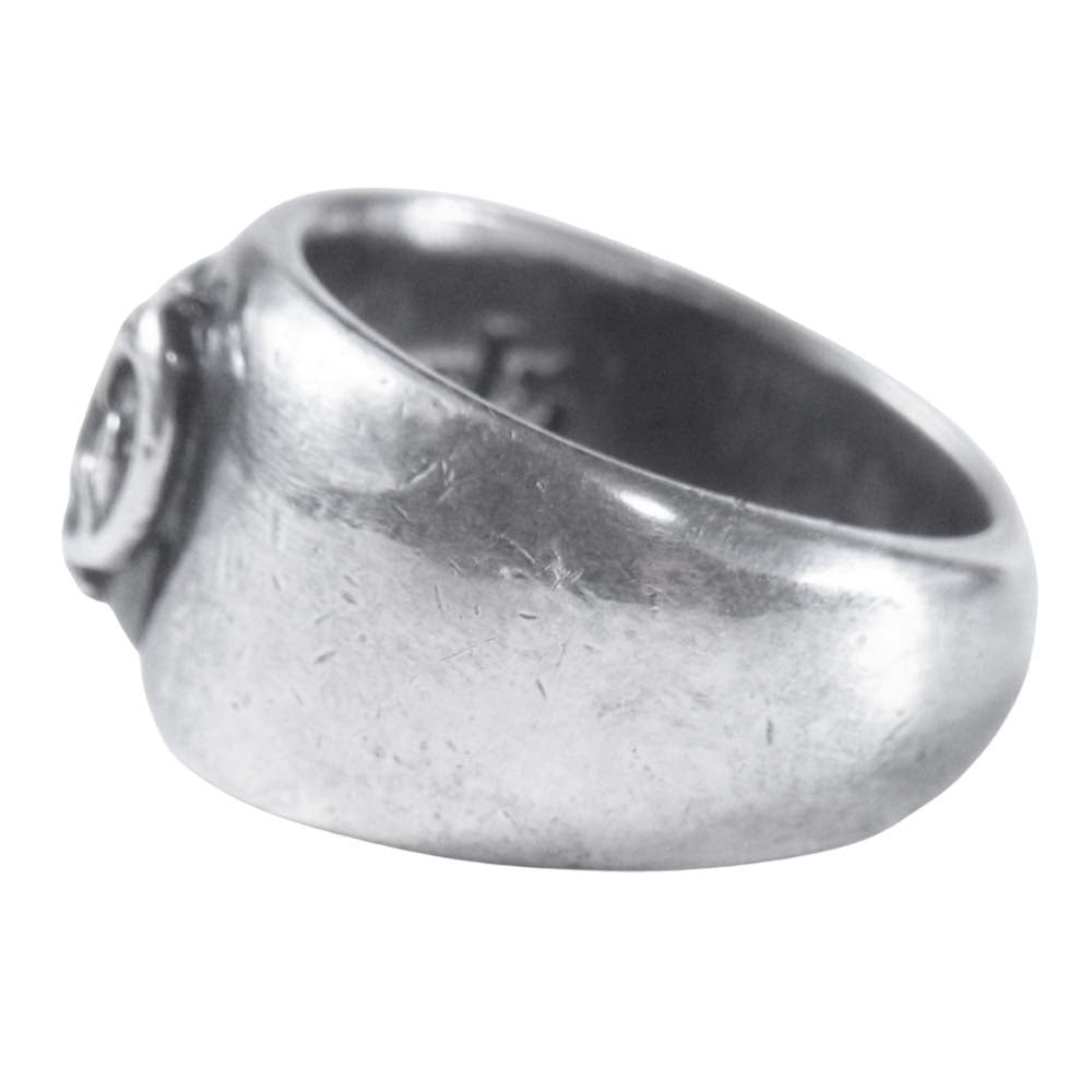 CHROME HEARTS クロムハーツ（原本無） ハート イン バンド リング 指輪 シルバー系 18号程度【中古】