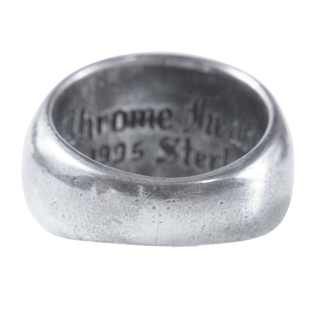 CHROME HEARTS クロムハーツ（原本無） ハート イン バンド リング 指輪 シルバー系 18号程度【中古】