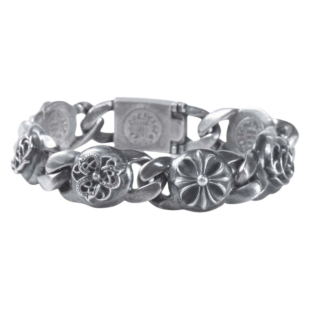 CHROME HEARTS クロムハーツ（原本無） MULTI LINK マルチ 6リンク ブレスレット 925 シルバー系【中古】