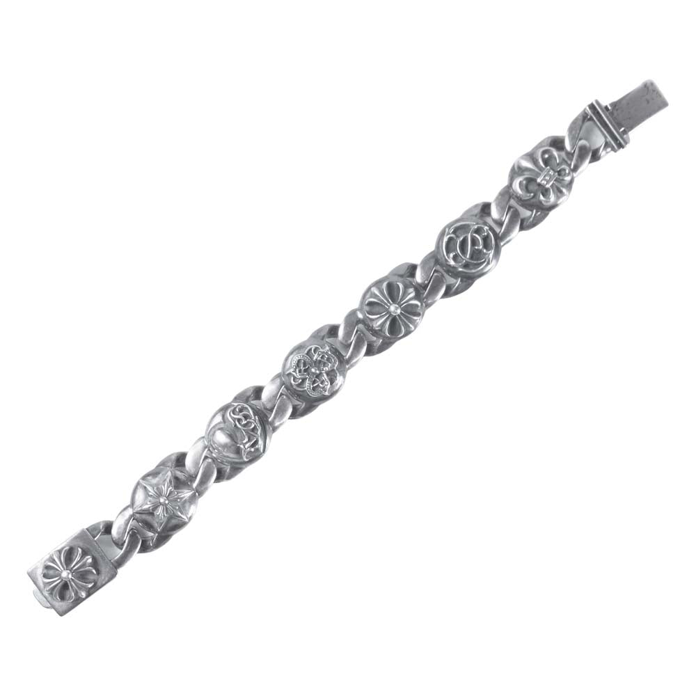 CHROME HEARTS クロムハーツ（原本無） MULTI LINK マルチ 6リンク ブレスレット 925 シルバー系【中古】