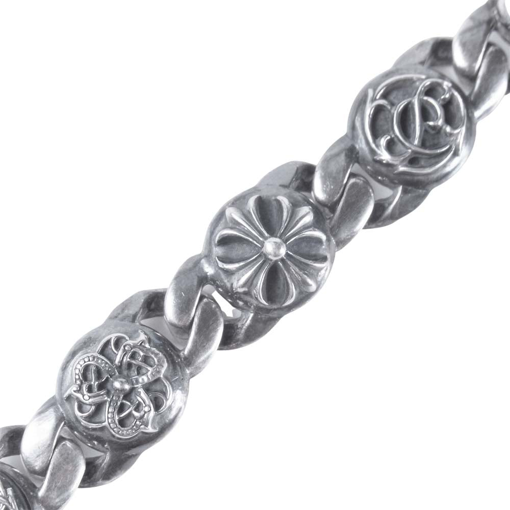 CHROME HEARTS クロムハーツ（原本無） MULTI LINK マルチ 6リンク ブレスレット 925 シルバー系【中古】