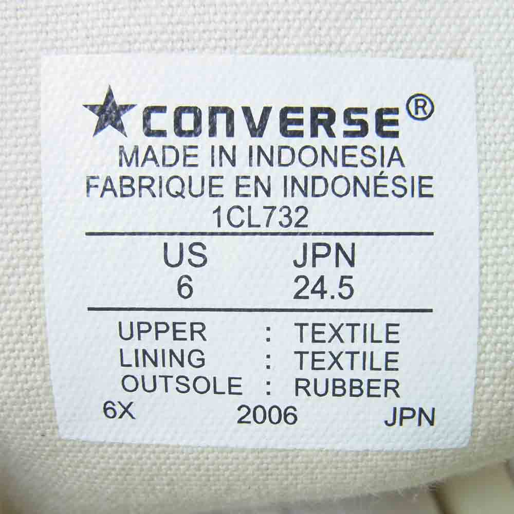 CONVERSE コンバース 1CL732 MADNESS ADDICT CHUCK TAYLOR Hi アディクト チャックテイラー ハイ ブラック系 24.5【新古品】【未使用】【中古】