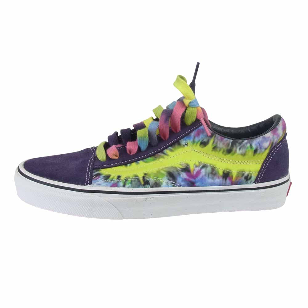 VANS バンズ 141191028 Old Skool 48Acount タイダイ オールドスクール マルチカラー系 27㎝【極上美品】【中古】