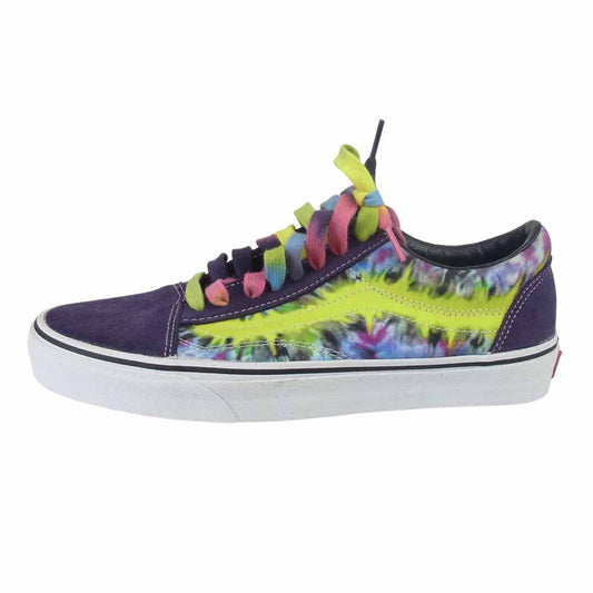VANS バンズ 141191028 Old Skool 48Acount タイダイ オールドスクール マルチカラー系 27㎝【極上美品】【中古】