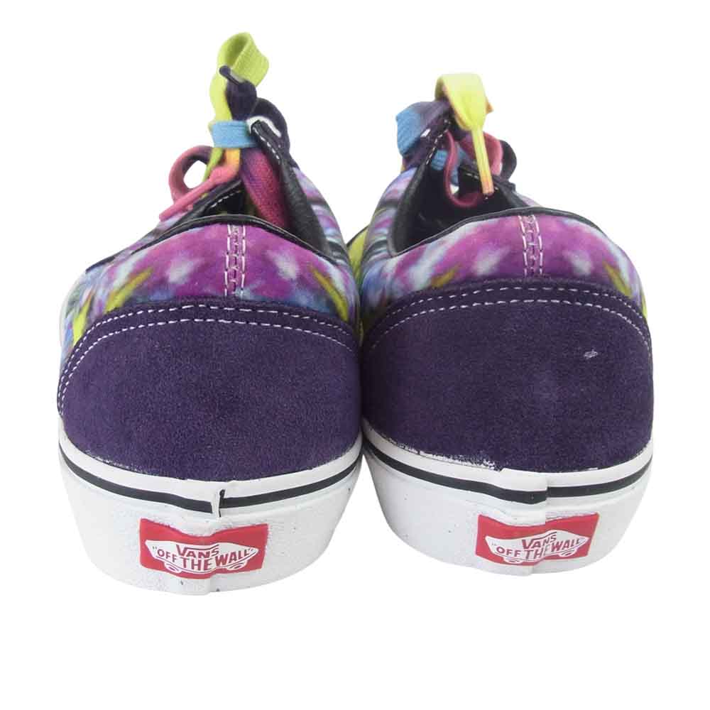 VANS バンズ 141191028 Old Skool 48Acount タイダイ オールドスクール マルチカラー系 27㎝【極上美品】【中古】