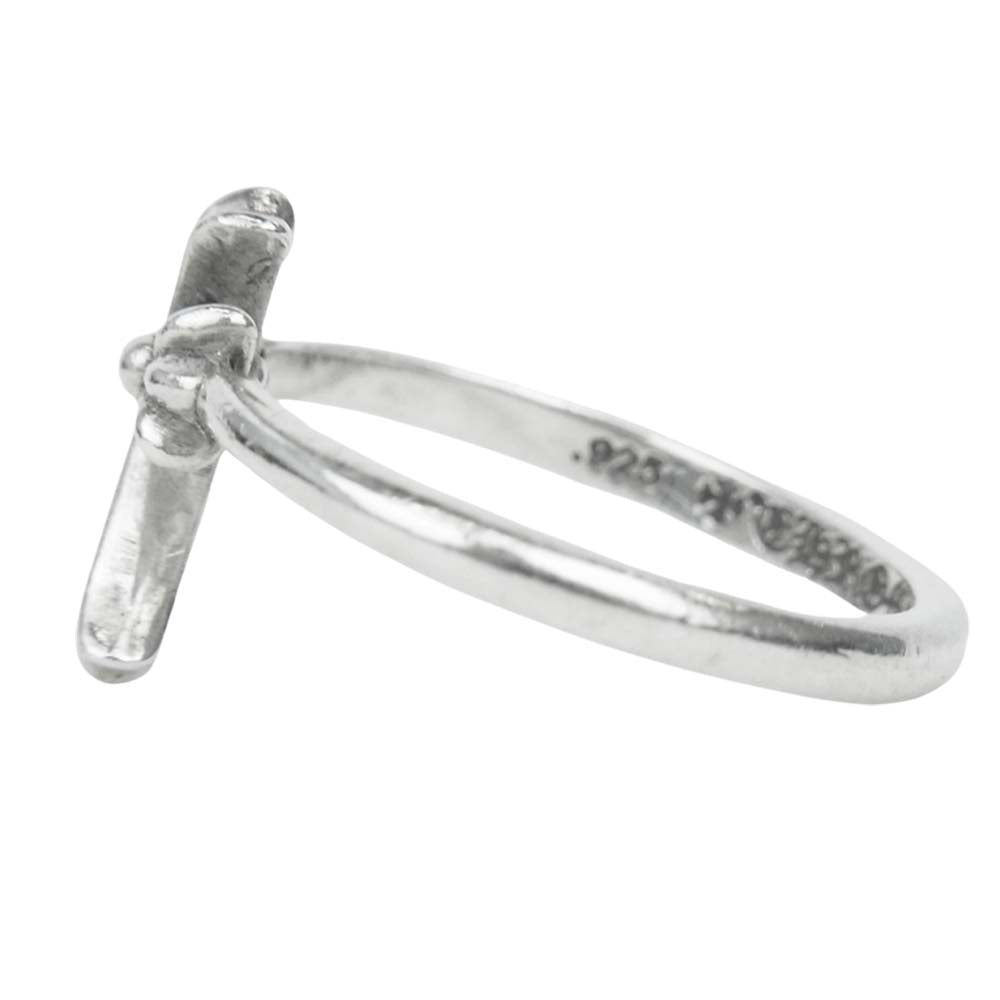 CHROME HEARTS クロムハーツ（原本無） BUBBL GUM CH CROSS バブルガム CHクロス リング シルバー系【中古】