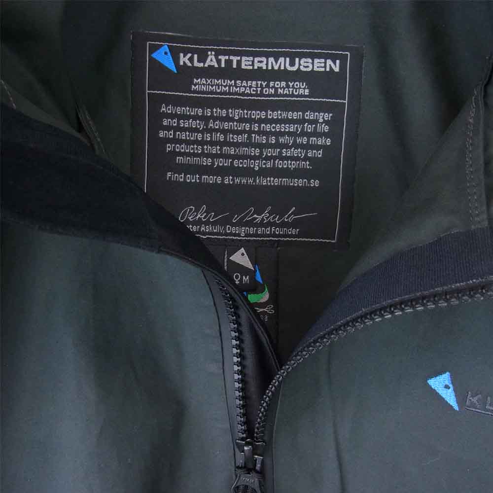 KLATTERMUSEN クレッタルムーセン 104371 EINRIDE 2.0 JACKET エイナリーダ 2.0 ジャケット チャコール系 M【新古品】【未使用】【中古】