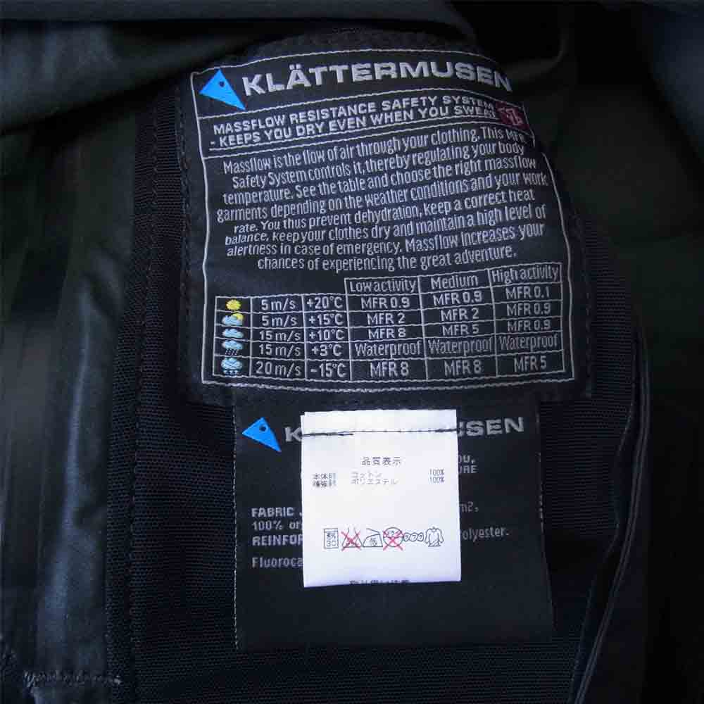 KLATTERMUSEN クレッタルムーセン 104371 EINRIDE 2.0 JACKET エイナリーダ 2.0 ジャケット チャコール系 M【新古品】【未使用】【中古】
