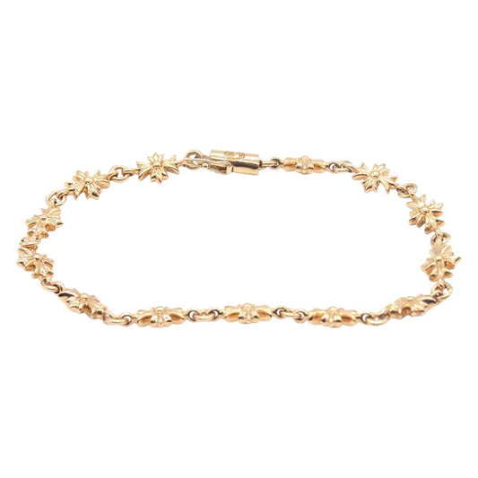 CHROME HEARTS クロムハーツ（原本有） 22K タイニーE CHプラス ブレスレット 13リンク ゴールド系【中古】