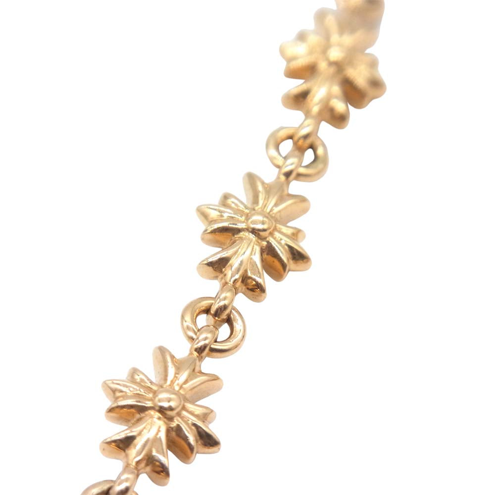 CHROME HEARTS クロムハーツ（原本有） 22K タイニーE CHプラス ブレスレット 13リンク ゴールド系【中古】