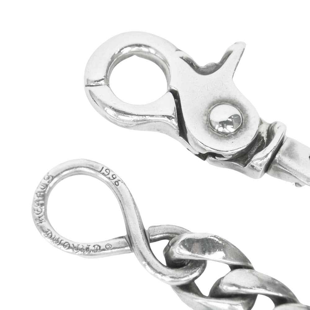 CHROME HEARTS クロムハーツ（原本有） CLASSIC SHORT-S 1クリップ クラシック ショート ウォレットチェーン シルバー系【中古】