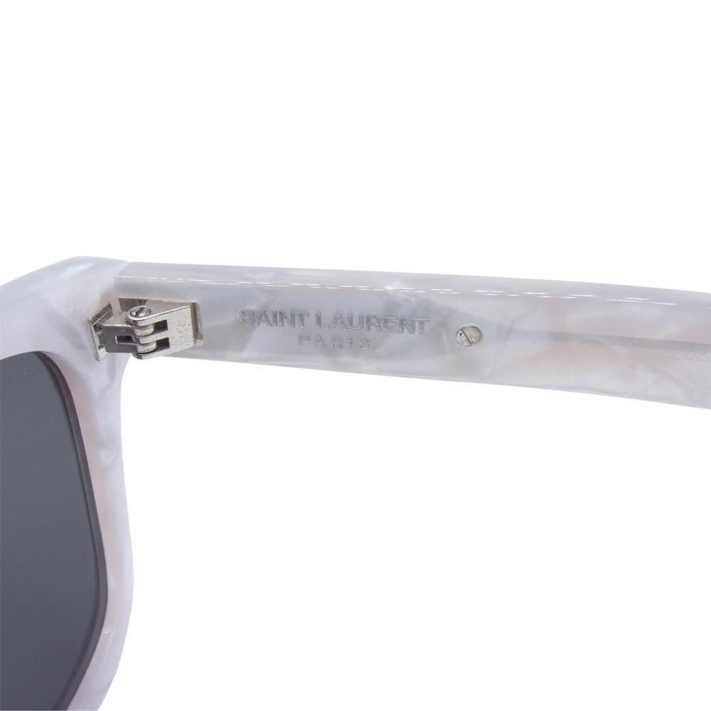 SAINT LAURENT サンローラン 508627 国内正規品 SL51 HEART PERF/F ウェリントン サングラス ホワイト系【中古】