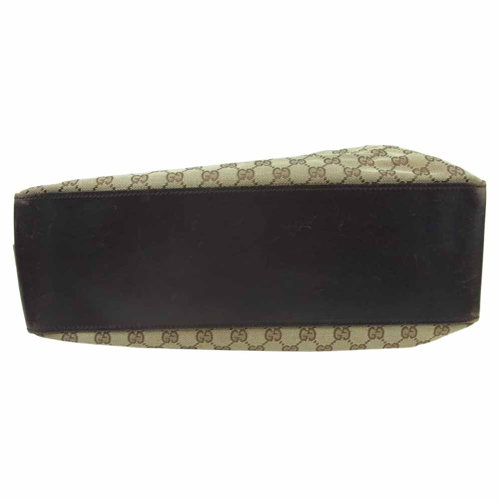GUCCI グッチ 106251 GG キャンバス トートバッグ イタリア製 ブラウン系【中古】