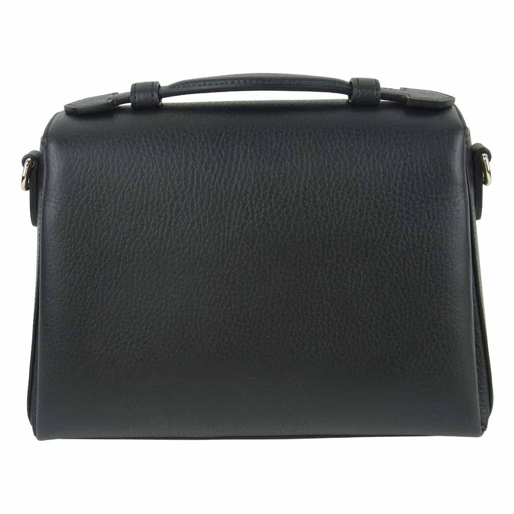 GUCCI グッチ 510302 インターロッキング G チェーン ショルダーバッグ イタリア製 ブラック系【美品】【中古】