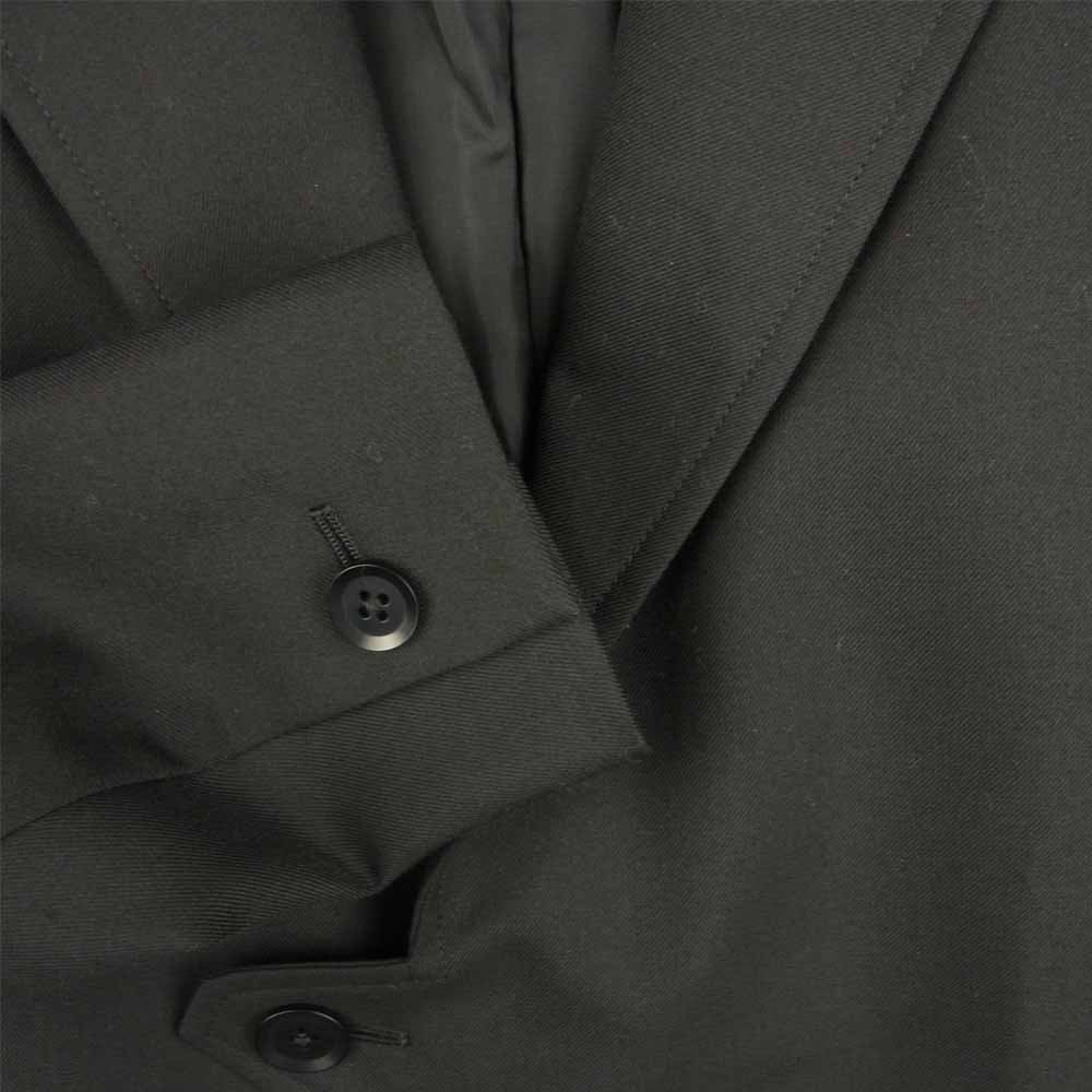 Yohji Yamamoto ヨウジヤマモト GV-C05-100 GroundY T/W ギャバジン ロングジャケット ブラック系 1【美品】【中古】