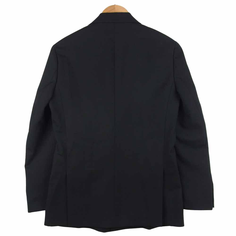 Yohji Yamamoto ヨウジヤマモト GroundY GR-J01-100 T/W Gabardine Two Buttons Single Jacket ギャバジン シングル 2B テーラード ジャケット ブラック系 1【美品】【中古】