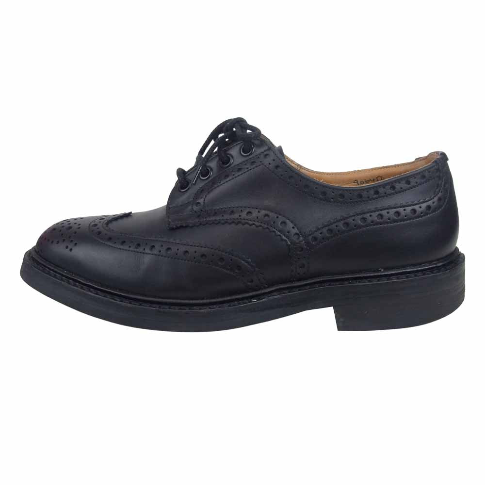 Tricker's トリッカーズ M7292 Bourton バートン ブラック系 7.5【中古】