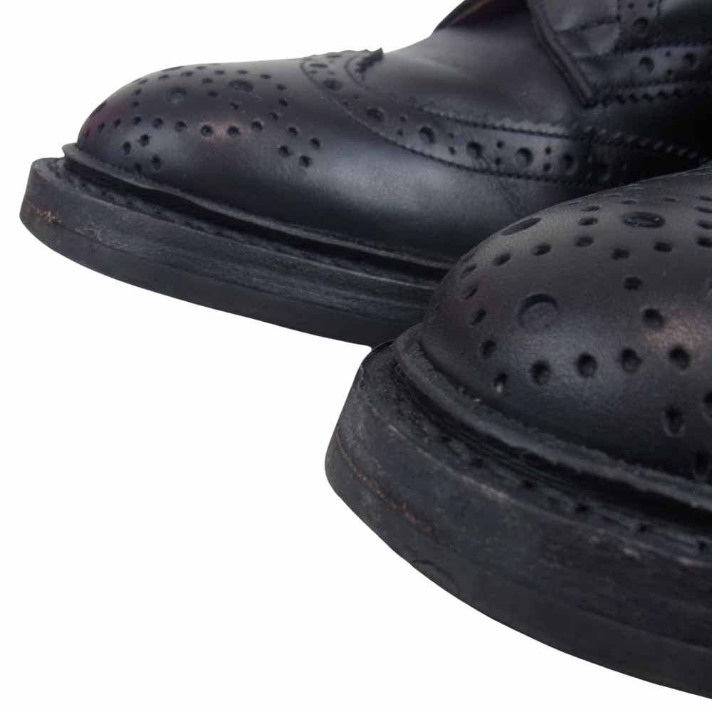 Tricker's トリッカーズ M7292 Bourton バートン ブラック系 7.5【中古】