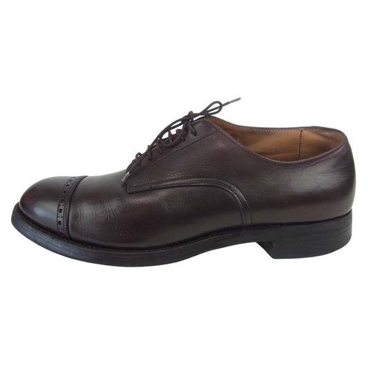 ALDEN オールデン 5648 キャップトゥ モディファイドラスト シューズ ブラウン系 7.5【中古】