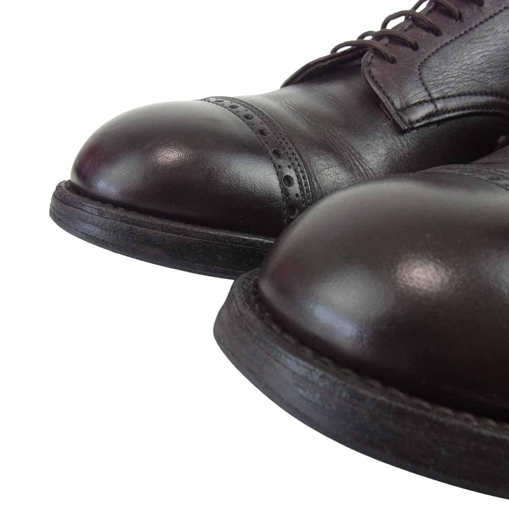 ALDEN オールデン 5648 キャップトゥ モディファイドラスト シューズ ブラウン系 7.5【中古】