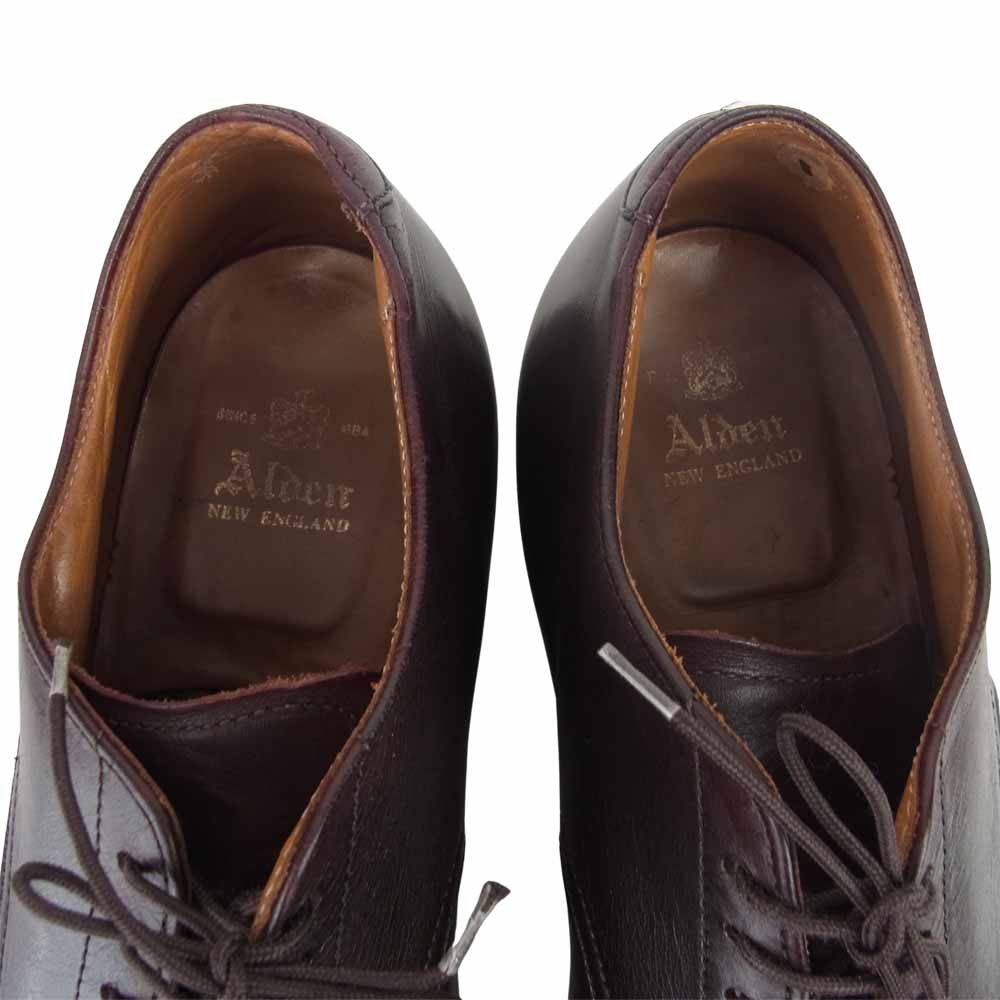 ALDEN オールデン 5648 キャップトゥ モディファイドラスト シューズ ブラウン系 7.5【中古】