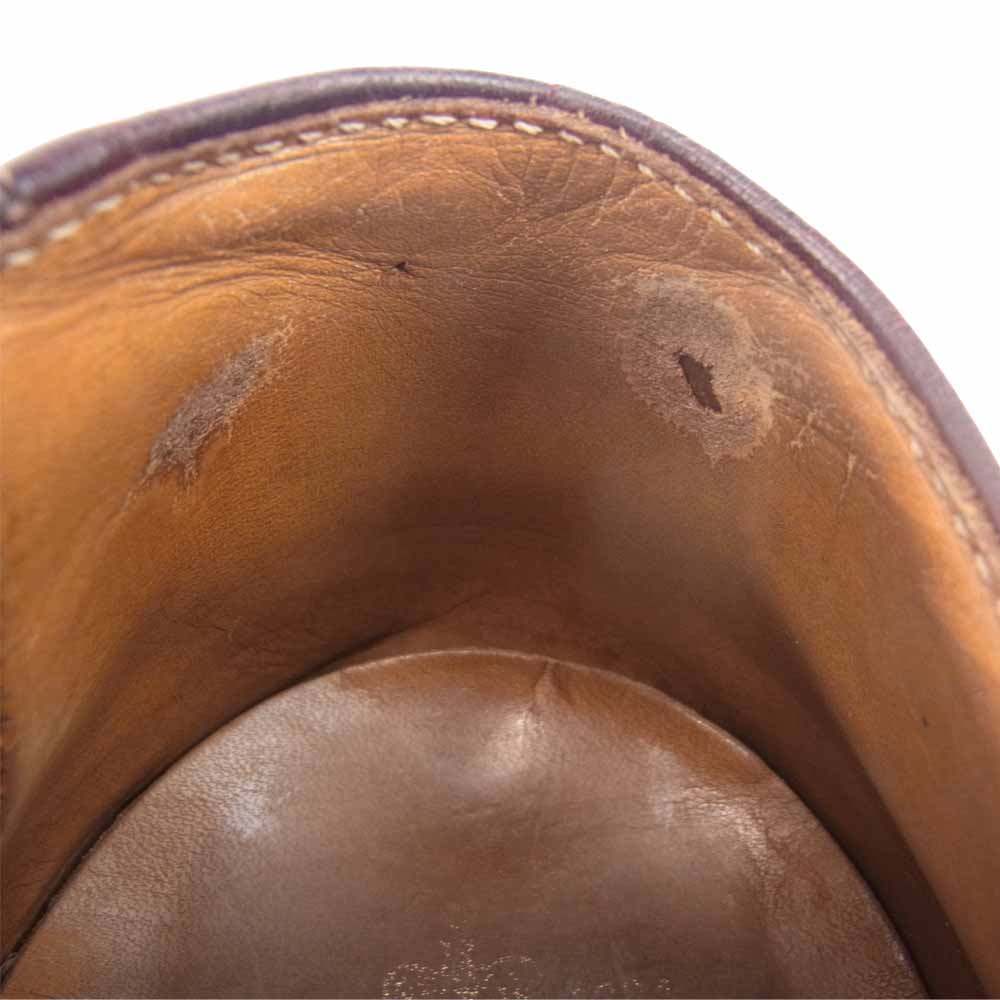 ALDEN オールデン 5648 キャップトゥ モディファイドラスト シューズ ブラウン系 7.5【中古】