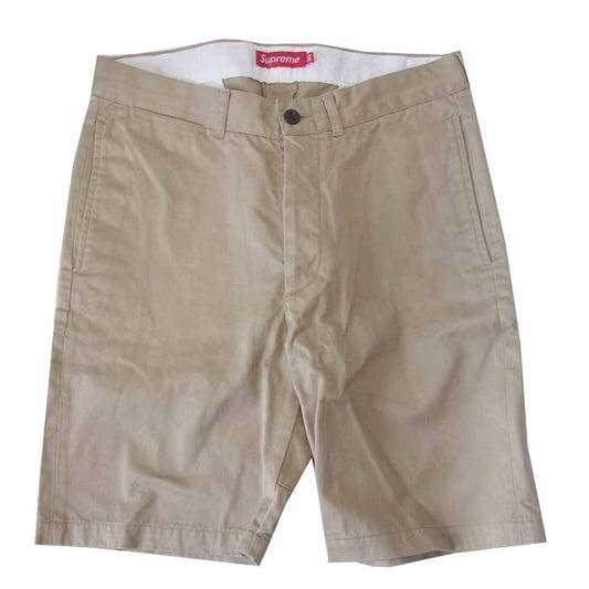 Supreme シュプリーム チノ ワーク ショーツ ベージュ系 30【中古】