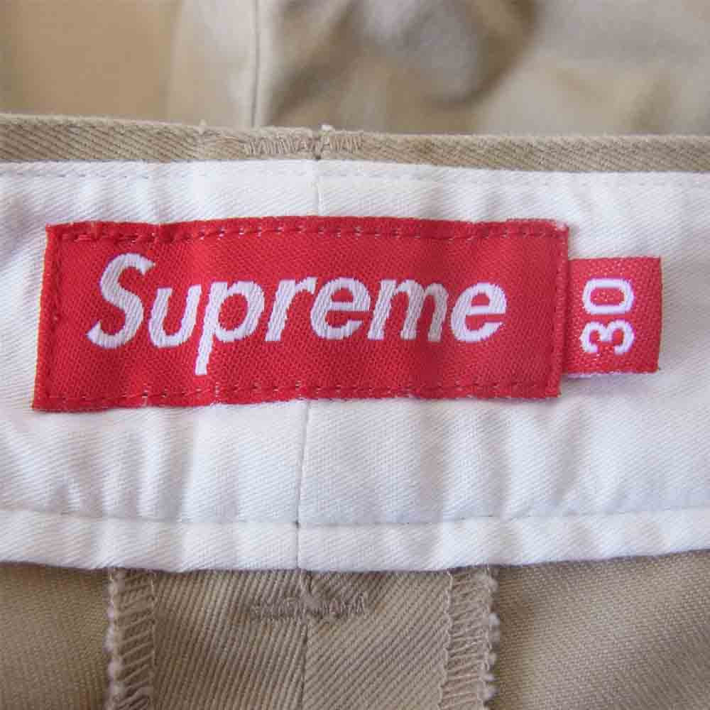 Supreme シュプリーム チノ ワーク ショーツ ベージュ系 30【中古】