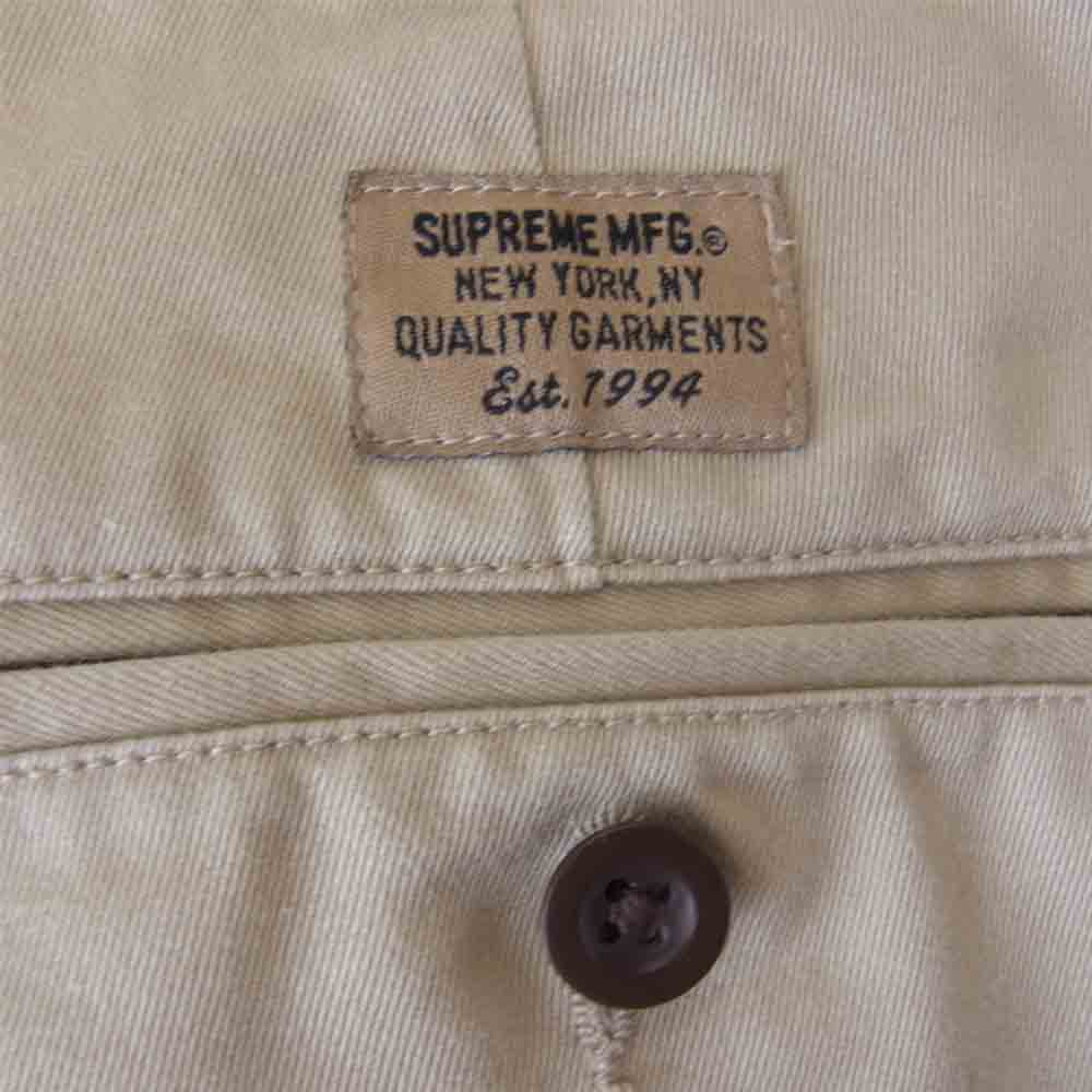 Supreme シュプリーム チノ ワーク ショーツ ベージュ系 30【中古】