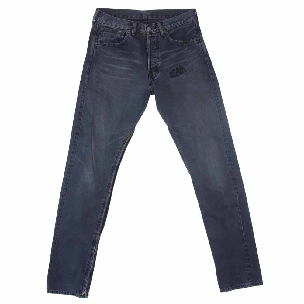 Levi's リーバイス LVC  1966 66モデル ジップカスタマイド  テーパード ブラック系 32【中古】