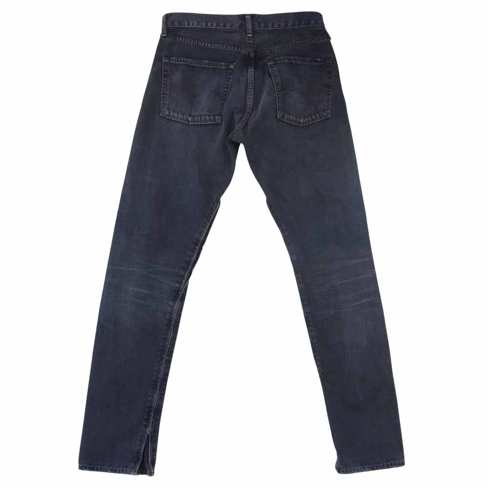 Levi's リーバイス LVC  1966 66モデル ジップカスタマイド  テーパード ブラック系 32【中古】