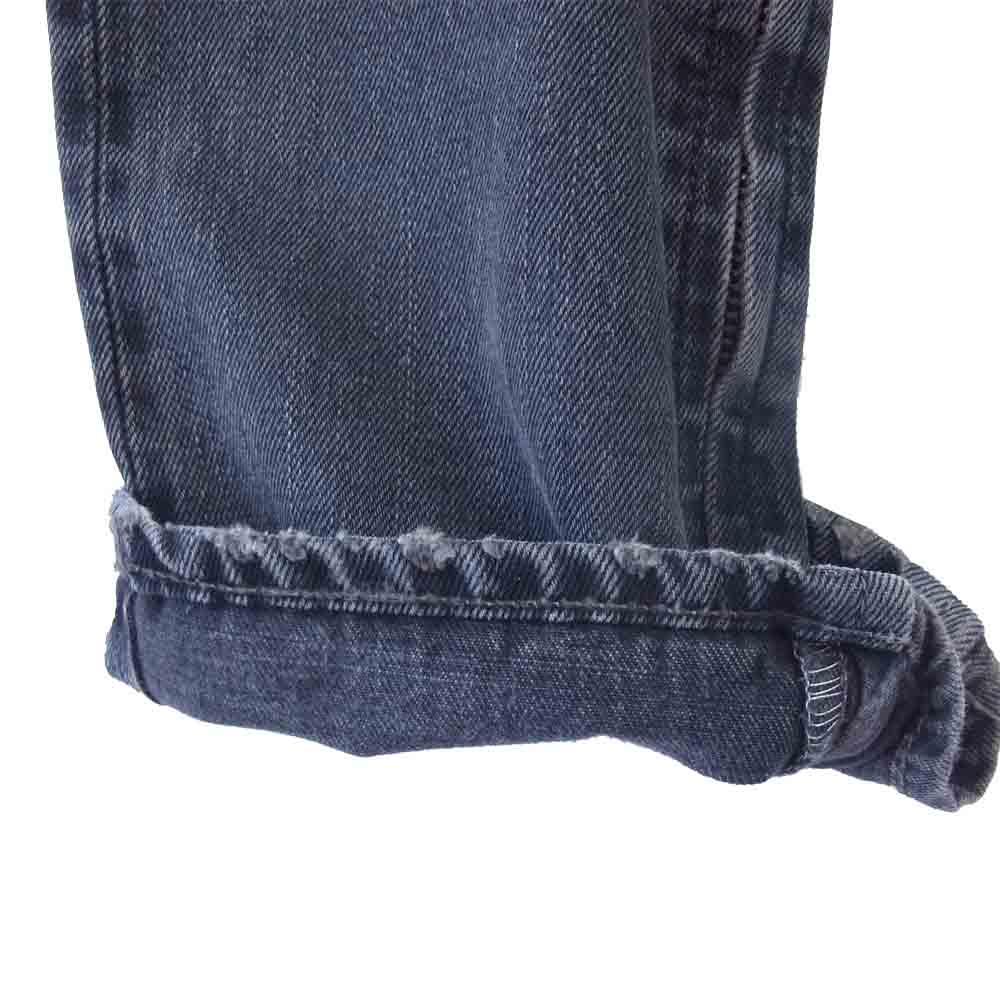 Levi's リーバイス LVC  1966 66モデル ジップカスタマイド  テーパード ブラック系 32【中古】