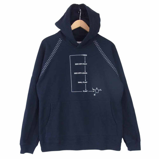NEIGHBORHOOD ネイバーフッド 92FPNH-CSM10 211000676051 SWT/HOODY SRL.BIO/C-HOODED.LS  スウェット プルオーバー ブラック系 M【中古】