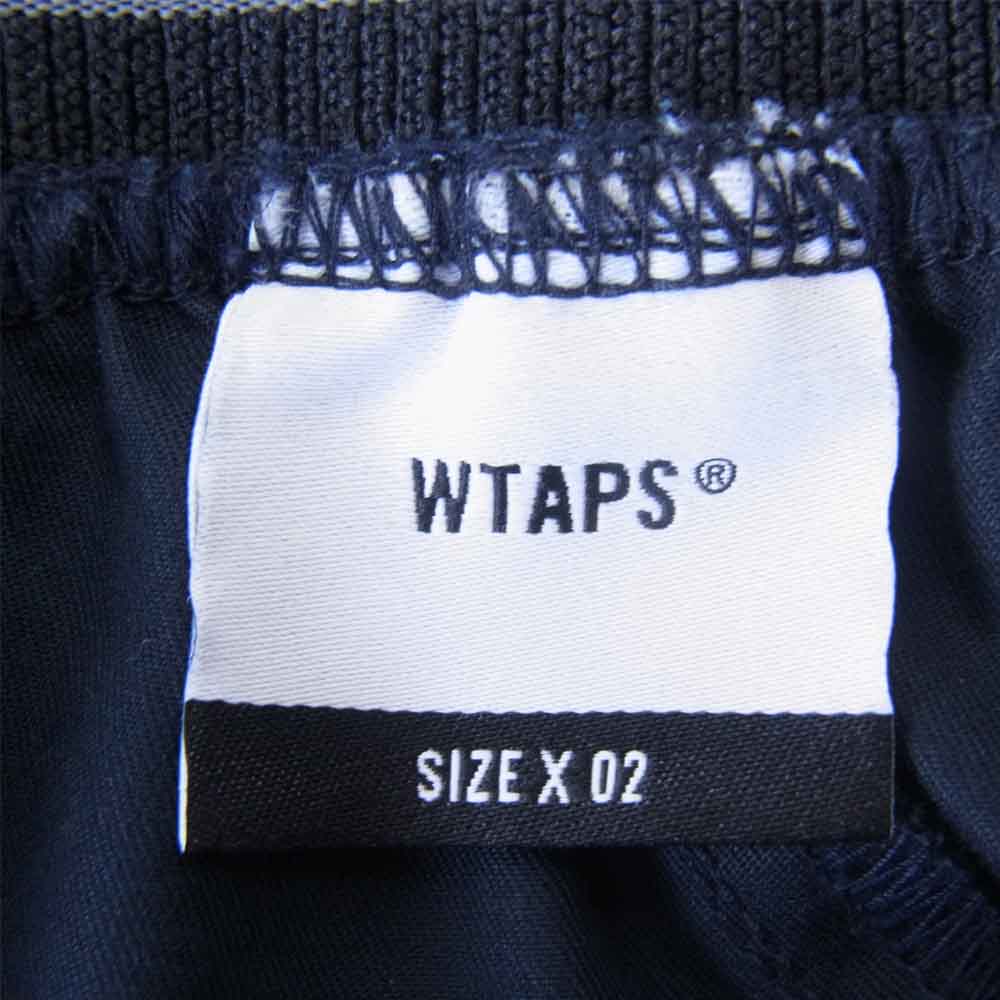WTAPS ダブルタップス 20SS 201TQDT-PTM01  TROUSERS. COPO. GABARDINE トラウザーズ  ネイビー系 2【中古】