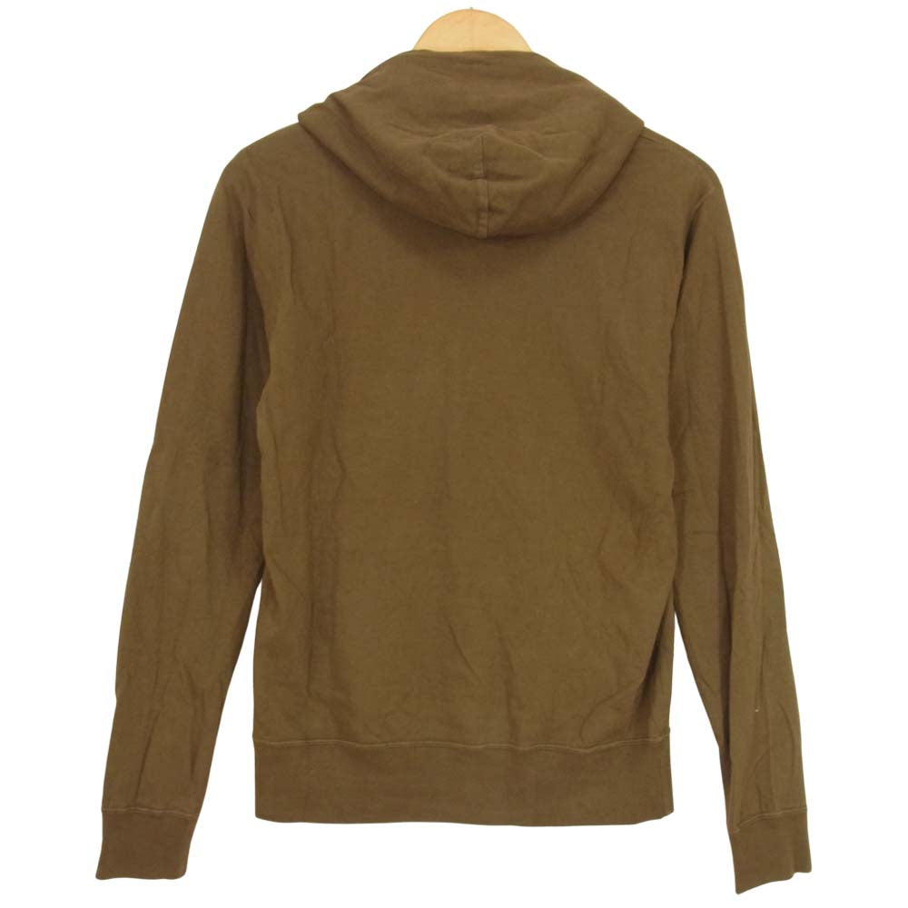 HYSTERIC GLAMOUR ヒステリックグラマー 0243CF01 SUNDAY MORNING FEVER pt PK パーカー ブラウン系 S【中古】