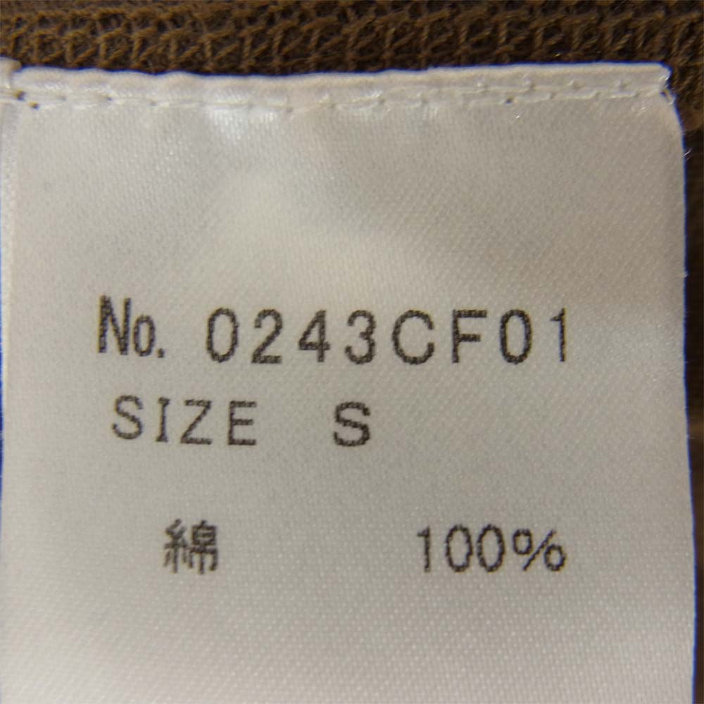 HYSTERIC GLAMOUR ヒステリックグラマー 0243CF01 SUNDAY MORNING FEVER pt PK パーカー ブラウン系 S【中古】