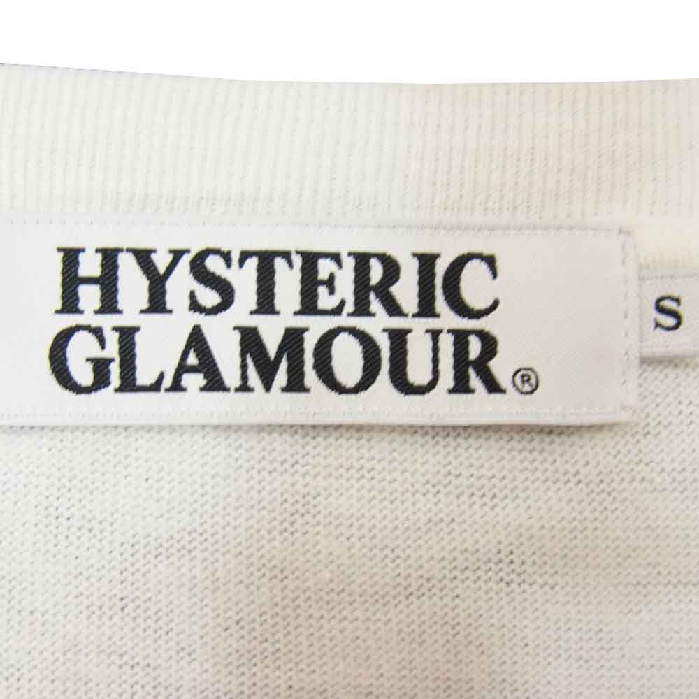 HYSTERIC GLAMOUR ヒステリックグラマー 0241CL09 GONNA MISS ME 長袖Tシャツ ホワイト系 S【中古】