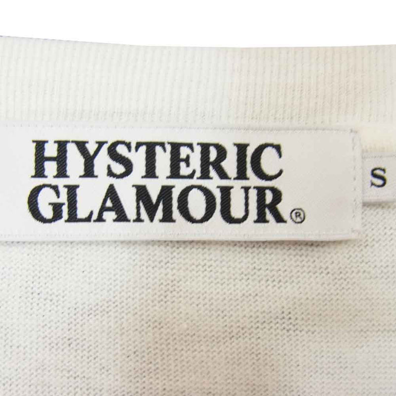 HYSTERIC GLAMOUR ヒステリックグラマー 0241CL09 GONNA MISS ME 長袖Tシャツ ホワイト系 S【中古】