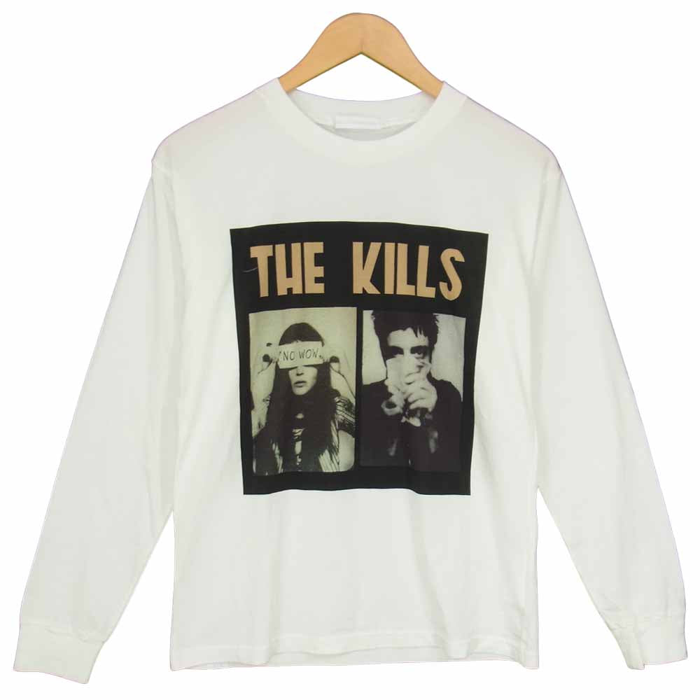 HYSTERIC GLAMOUR ヒステリックグラマー 06173CL04 XXX トリプルエックス The Kills プリント カットソー ホワイト ホワイト系 XS【美品】【中古】